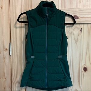 lululemon athletica Dark Green Puffer Vest